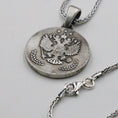 Bild in Galerie-Betrachter laden, Silver Coin Necklace