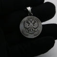Bild in Galerie-Betrachter laden, Silver Coin Necklace