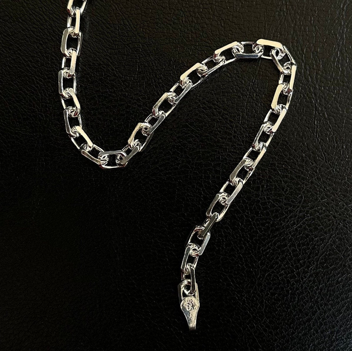 Silver Cable Link Bracelet - 5mm