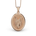 Load image into Gallery viewer, Gold Fox Necklace
