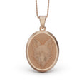 Load image into Gallery viewer, Gold Fox Necklace
