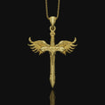 Bild in Galerie-Betrachter laden, Silver Archangel Gold Finish