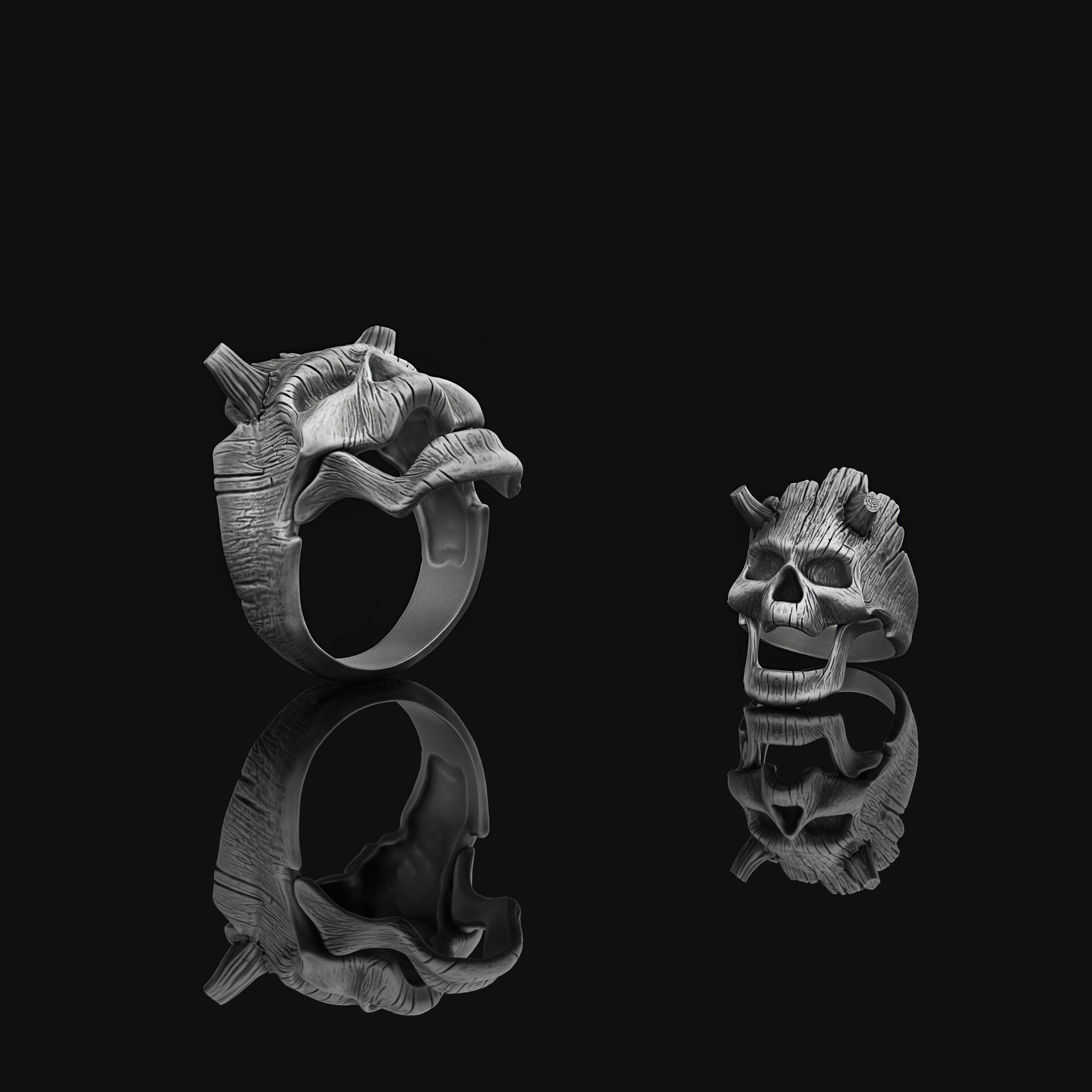 Silver Skull Ring, Unique