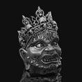 Load image into Gallery viewer, Silver Yama Ring, God of Oxidized Finish