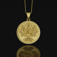 Bild in Galerie-Betrachter laden, Valknut Pendant Sterling Gold Finish