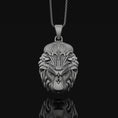 Load image into Gallery viewer, Leo Lion Head Necklace