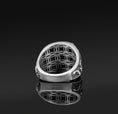 Load image into Gallery viewer, Men's Onyx Ring, Sterling