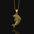 Load image into Gallery viewer, Dolphin Necklace, Silver