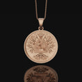 Bild in Galerie-Betrachter laden, Valknut Pendant Sterling Rose Gold Finish