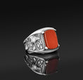 Load image into Gallery viewer, Swordfish Ring, Carnelian