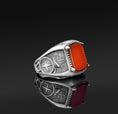 Load image into Gallery viewer, Sterling Silver Sailor Carnelian