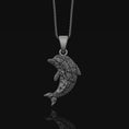 Load image into Gallery viewer, Dolphin Necklace, Silver