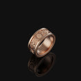 Load image into Gallery viewer, Lion Of Judah Band - Engravable Rose Gold Finish