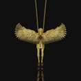 Bild in Galerie-Betrachter laden, Silver Angel Pendant,