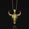 Load image into Gallery viewer, Baphomet Pendant Gold Finish