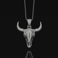 Load image into Gallery viewer, Baphomet Pendant Oxidized Finish