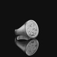 Load image into Gallery viewer, Lion Signet Ring