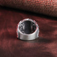 Bild in Galerie-Betrachter laden, Zeus God And Lightning Signet Ring for Men