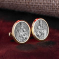 Load image into Gallery viewer, Miraculous Medal Religious Cufflinks
