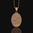 Bild in Galerie-Betrachter laden, Persephone Pomegranate Pendant Rose Gold Matte