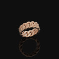 Load image into Gallery viewer, Cuban Link Band Rose Gold Finish
