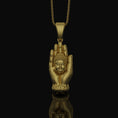 Load image into Gallery viewer, Buddha Necklace Gold Finish