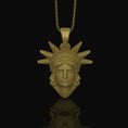 Load image into Gallery viewer, Statue Of New York Charm Gold Matte