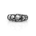Load image into Gallery viewer, Gothic Skulls Band - Engravable
