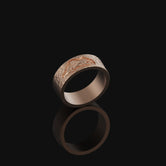 Savannah Lion Band Rose Gold Finish