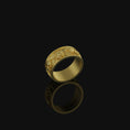 Load image into Gallery viewer, Elephant Band - Engravable Gold Finish
