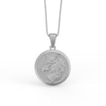Load image into Gallery viewer, Gold Wolf Pendant - Engravable - Angelios Jewelry
