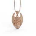 Load image into Gallery viewer, Gold Hermes Pendant - Angelios Jewelry
