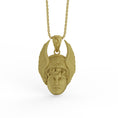 Load image into Gallery viewer, Gold Hermes Pendant - Angelios Jewelry
