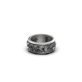 Load image into Gallery viewer, Rotating Ocean Waves Band - Engravable - Angelios Jewelry
