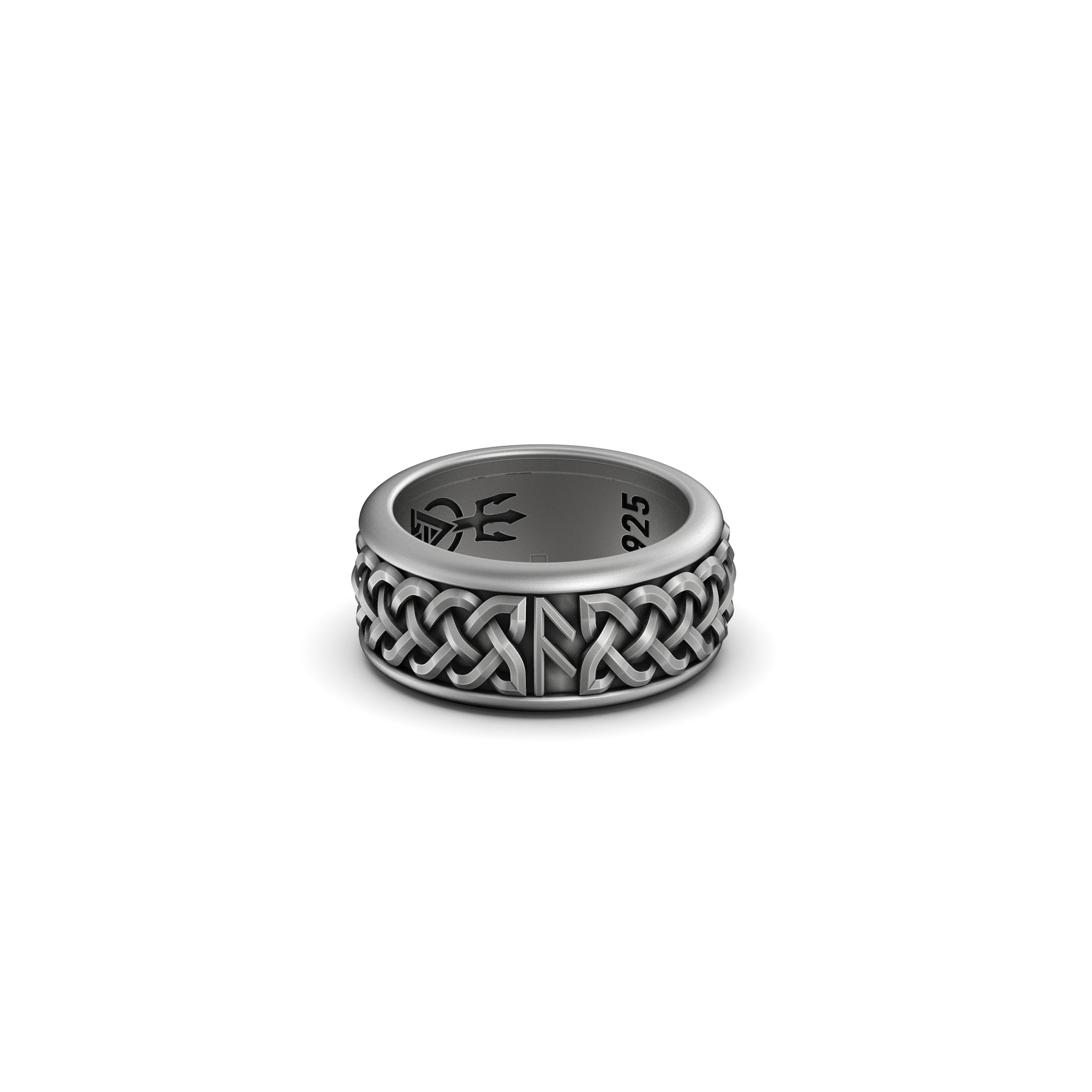 Rotating Celtic Knot Band - Engravable