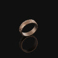 Load image into Gallery viewer, Enigmatic Circles Ring Rose Gold Finish
