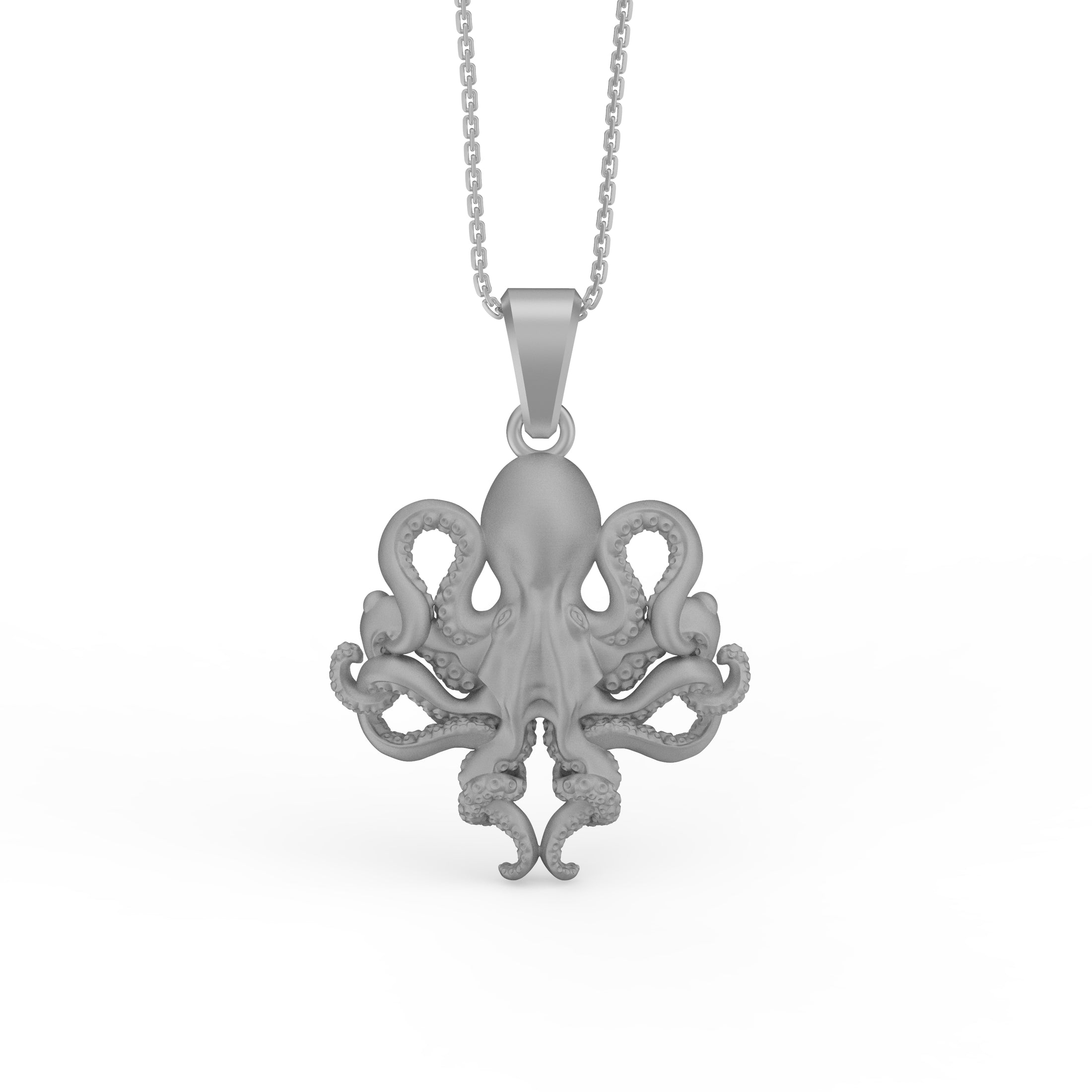 Gold Octopus Pendant - Angelios Jewelry