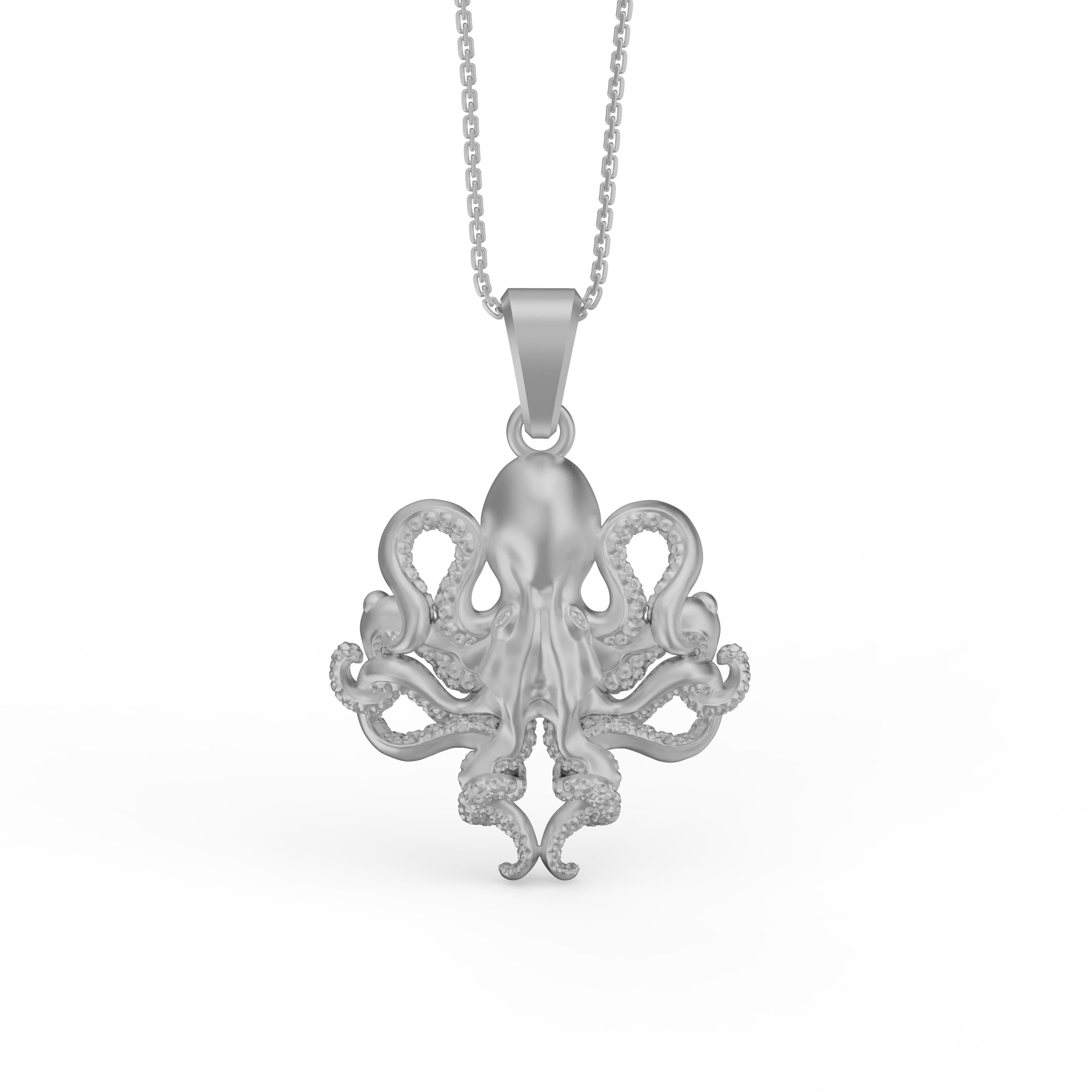 Gold Octopus Pendant - Angelios Jewelry