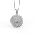 Load image into Gallery viewer, Gold Tiger Pendant - Engravable - Angelios Jewelry
