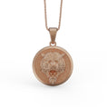 Load image into Gallery viewer, Gold Tiger Pendant - Engravable - Angelios Jewelry

