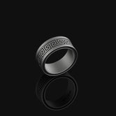 Greek Key Band - Engravable