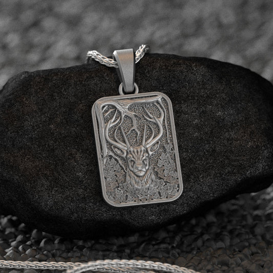Deer in the Woods Pendant