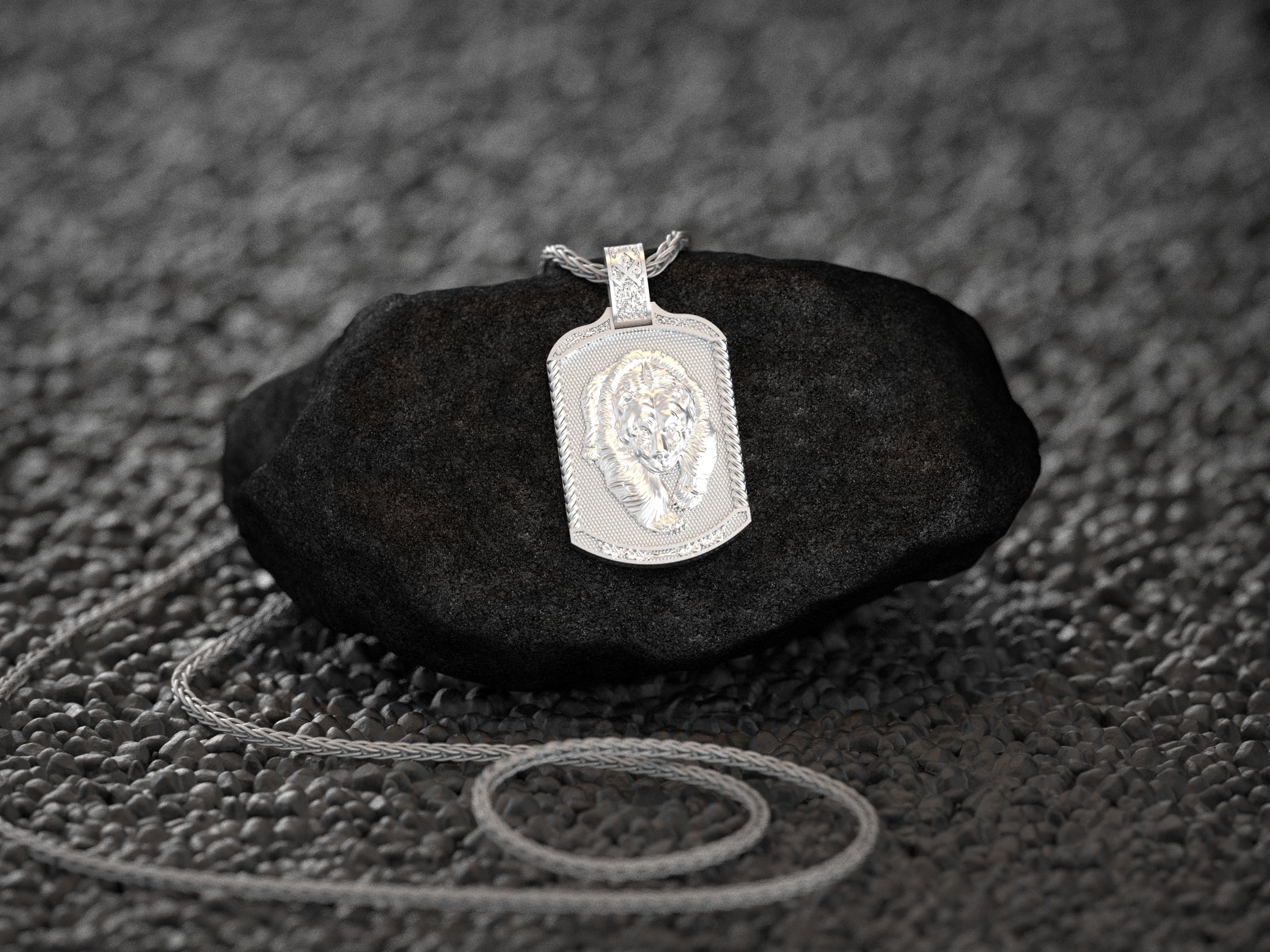 Fierce Bear Pendant