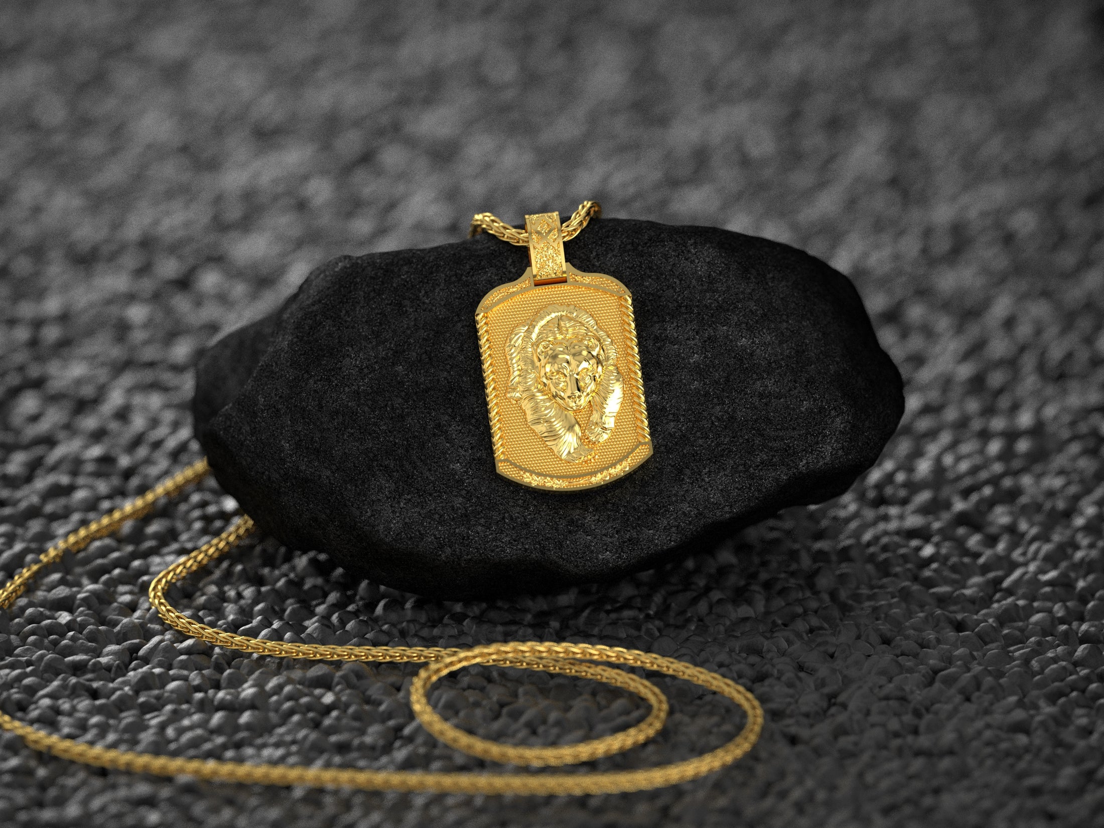 Fierce Bear Pendant