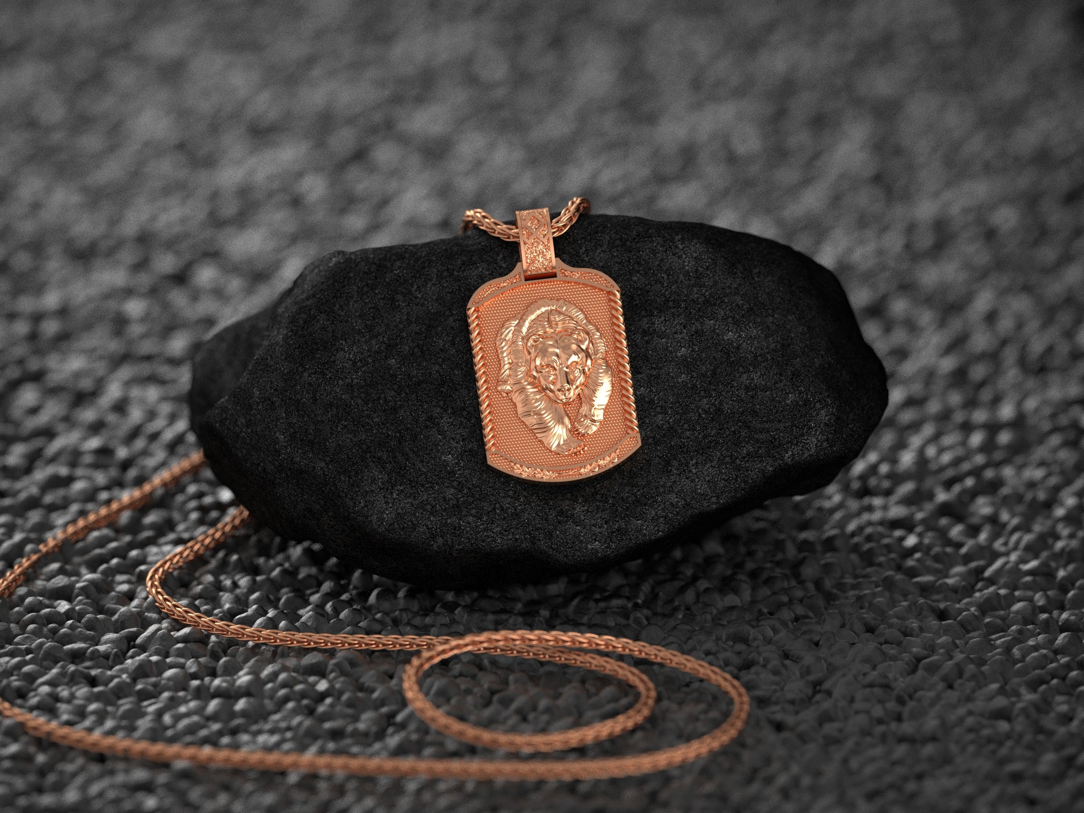 Fierce Bear Pendant