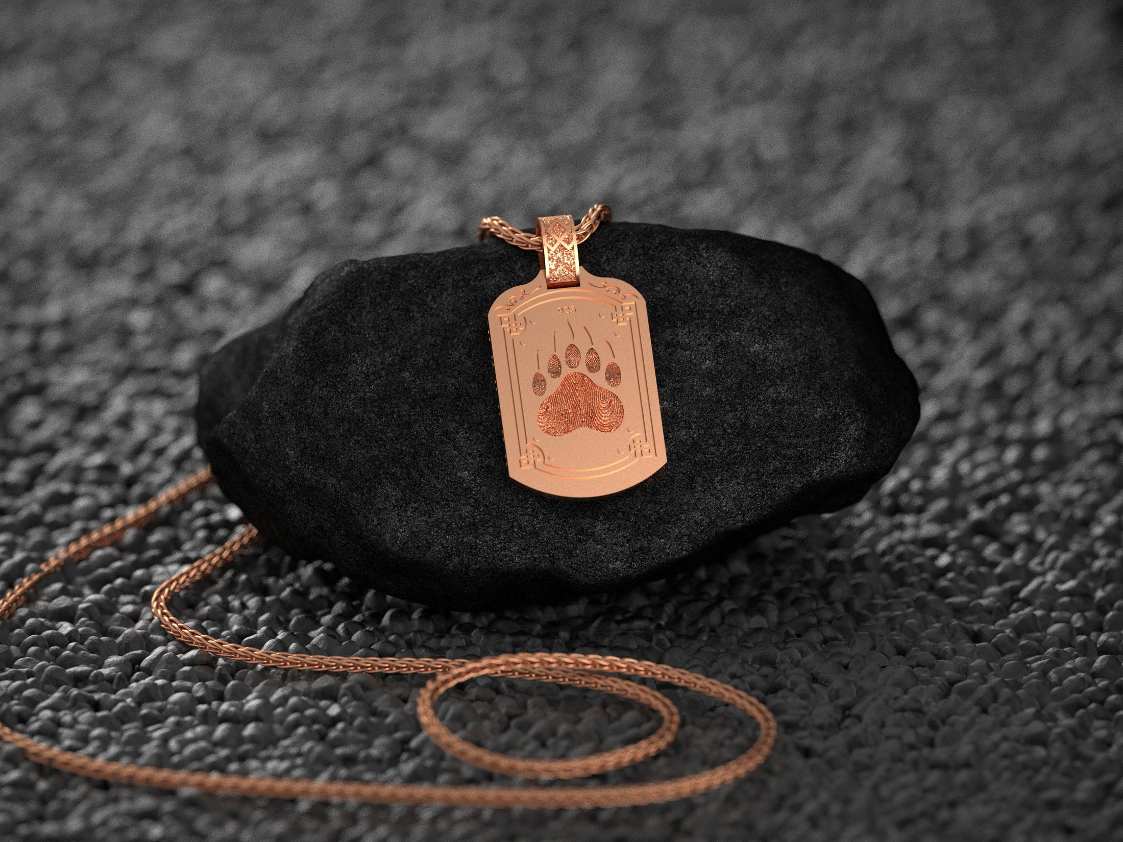 Fierce Bear Pendant