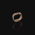 Load image into Gallery viewer, Octopus Gill Band Rose Gold Finish
