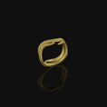 Load image into Gallery viewer, Octopus Gill Band Gold Finish
