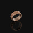 Load image into Gallery viewer, Ornamental Pattern Band - Engravable Rose Gold Finish
