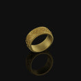 Load image into Gallery viewer, Ornamental Pattern Band - Engravable Gold Finish
